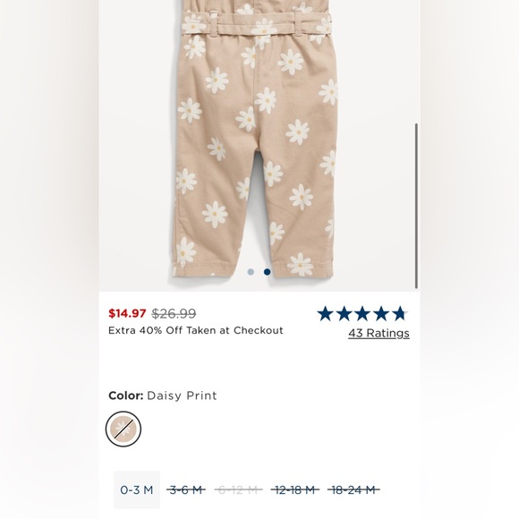 Old Navy utility jumpsuit - Picture 6 of 7